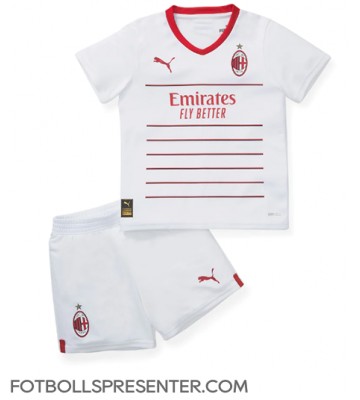 AC Milan Bortatröja Barn 2022-23 Kortärmad (+ korta byxor)